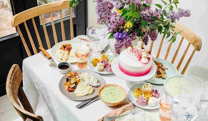 Menu fête des mères